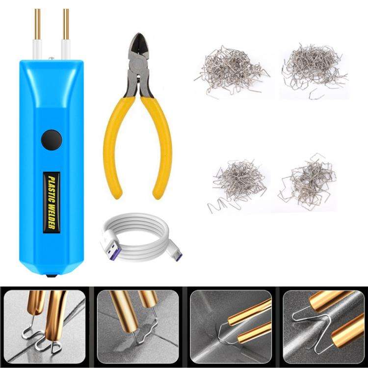 Lithium Plastic Welding Machine Rechargeable Cordless Car Bumper Plastic Repair Welder Parts Repa...