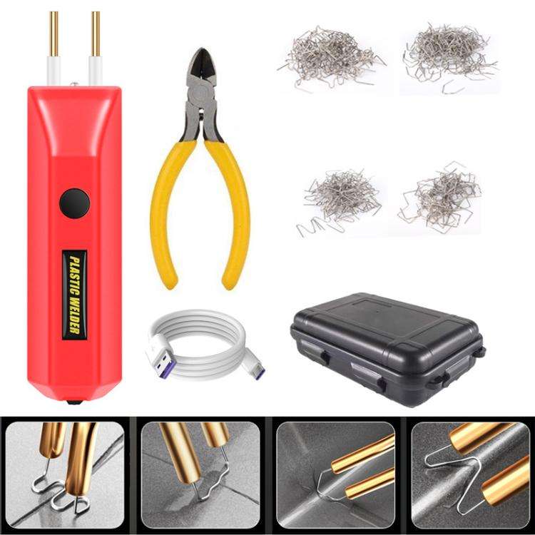 Lithium Plastic Welding Machine Rechargeable Cordless Car Bumper Plastic Repair Welder Parts Repa...