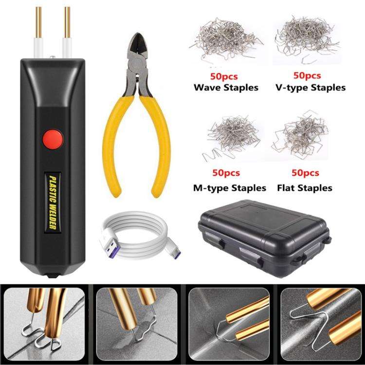 Lithium Plastic Welding Machine Rechargeable Cordless Car Bumper Plastic Repair Welder Parts Repa...