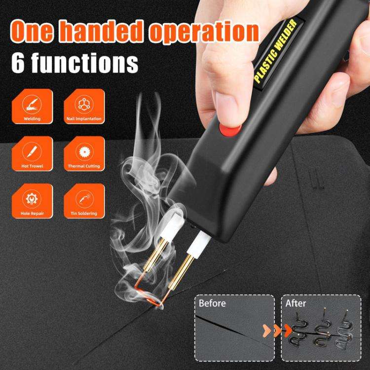 Lithium Plastic Welding Machine Rechargeable Cordless Car Bumper Plastic Repair Welder Parts Repa...