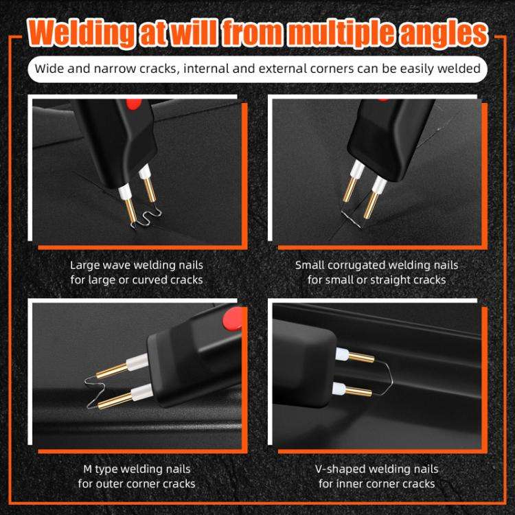 Lithium Plastic Welding Machine Rechargeable Cordless Car Bumper Plastic Repair Welder Parts Repa...