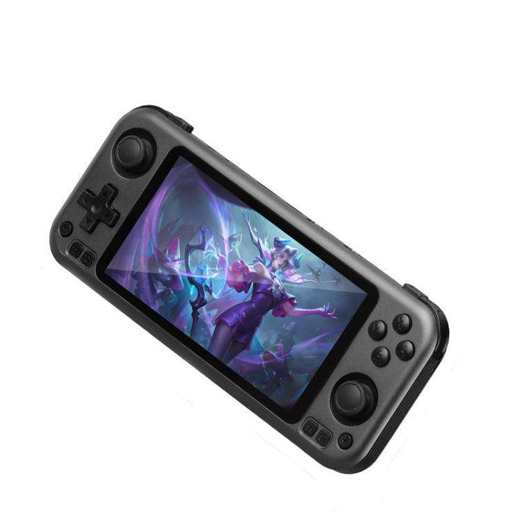 CB408 4.7-inch Touch Screen Handheld Game Console Supports WiFi Android 11 +Linux System 128G(Gray)