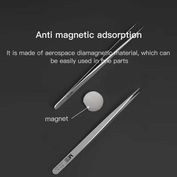 MaAnt Hand-Polished Non-Magnetic Stainless Steel Tweezers(K)