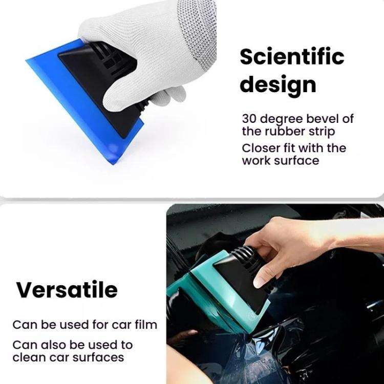Car Film Scraper Auto Window Tinting Tool Solar Film Car Clothes Wiper Rubber Silicone Soft Wiper...
