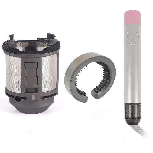 For Dyson Airwrap HS01 HS05 Hair Styler Inner Filter Repair Parts, Spec: Inner Filter+Clean Brush