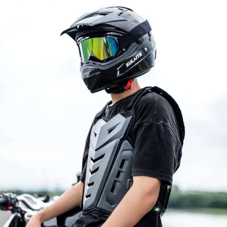 SULAITE Motocross Armor Vest Motorcycle Rider Chest Protection Equipment Racing Anti-Fall Armor P...