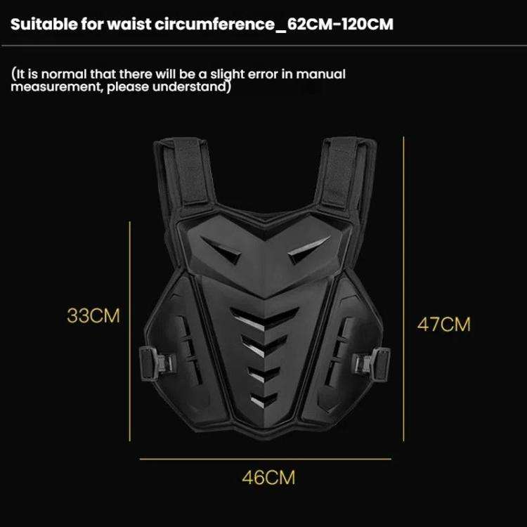 SULAITE Motocross Armor Vest Motorcycle Rider Chest Protection Equipment Racing Anti-Fall Armor P...