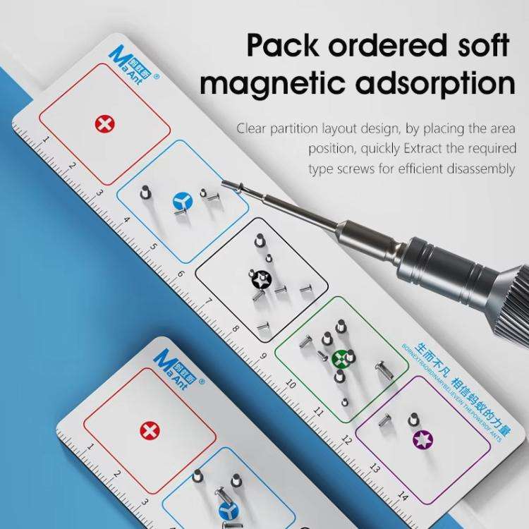 MaAnt CX-002 Mobile Phone Computer Repair Small Screws Nails Magnetic Storage Pad Super Magnetic ...