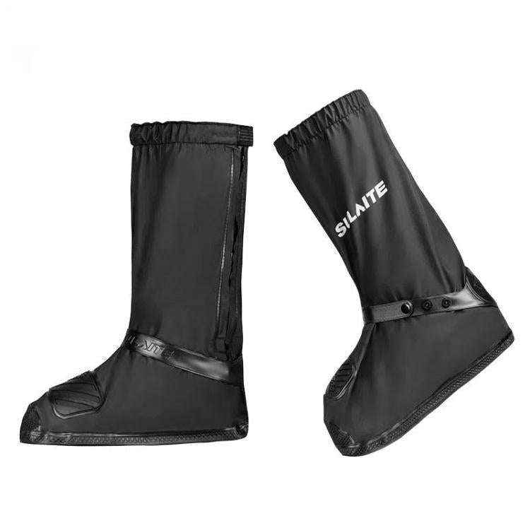 SULAITE Motorcycle Shoe Cover Thickened Anti-slip Wear-resistant Rain Shoes Outdoor Riding Adult ...