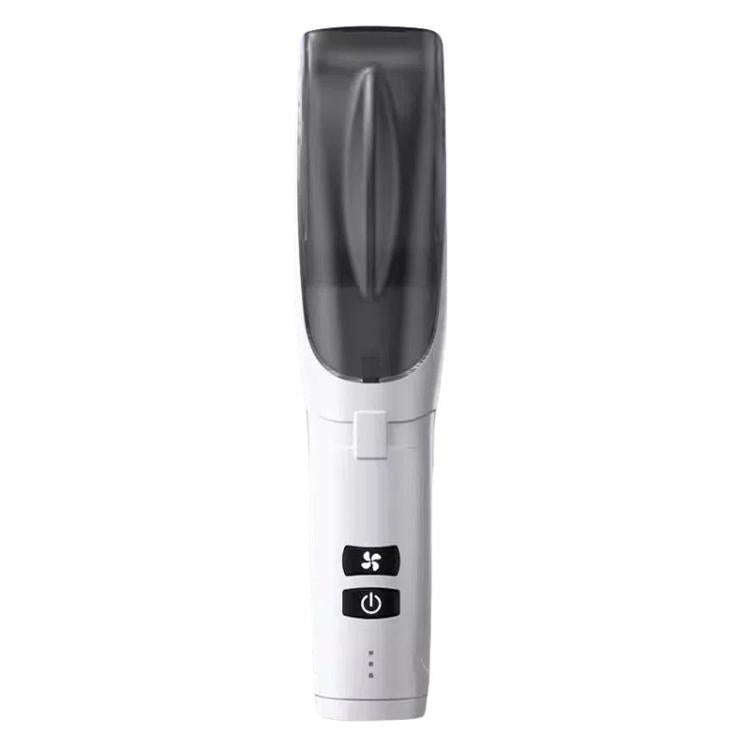 Hair-absorbing Hair Clipper Rechargeable Low Noise Hair Trimmer for Babies, Adults and Pets(White)