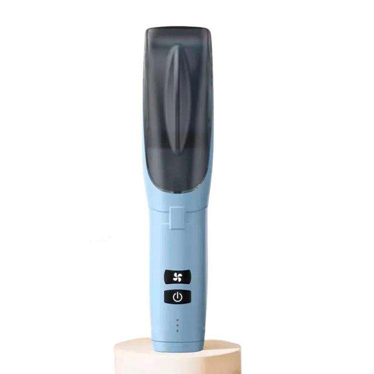 Hair-absorbing Hair Clipper Rechargeable Low Noise Hair Trimmer for Babies, Adults and Pets(Blue)
