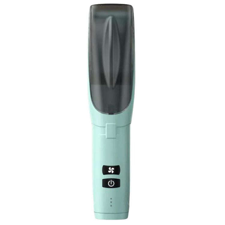 Hair-absorbing Hair Clipper Rechargeable Low Noise Hair Trimmer for Babies, Adults and Pets(Green)