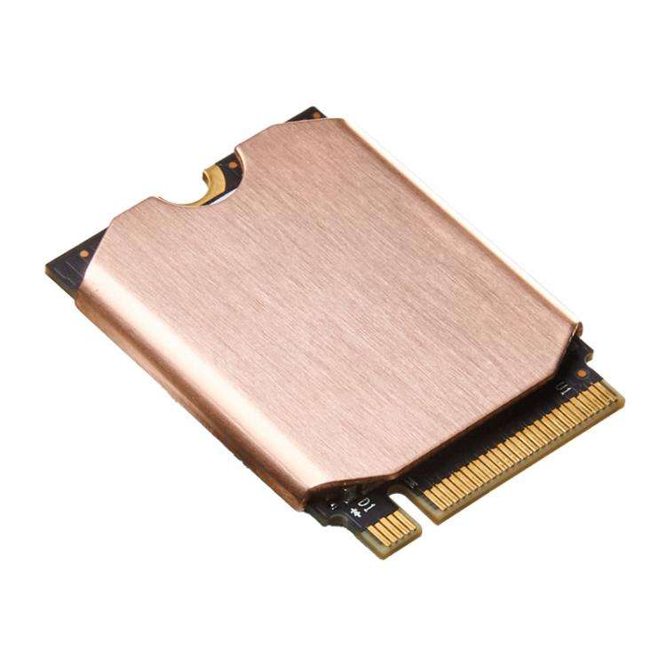 For Steam Deck Game Console SSD Copper Heat Sink M.2 2230 NVMe Radiator Pad, Spec: Set B