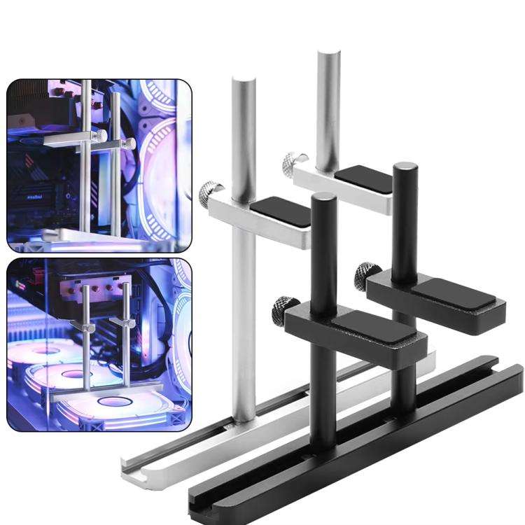 FinalCool Aluminum Alloy Adjustable Graphics Card Bracket Chassis Fan Position Graphics Holder Su...