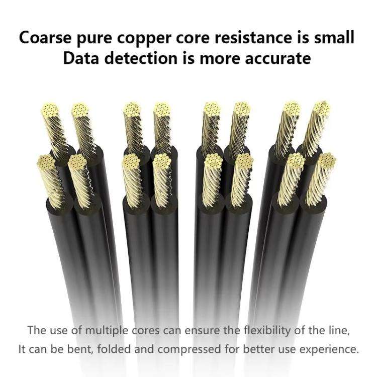 For Apple 7-16 Series Cell Phones MaAnt M064 1M 8 In 1 Power On Cable Flex Testing Line