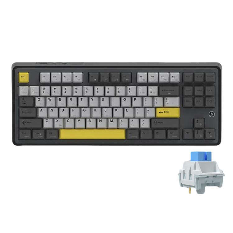 Ajazz AK870 Wireless Bluetooth Tri-mode Mechanical Keyboard RGB DIY Custom Hot Swap Gaming Keyboa...