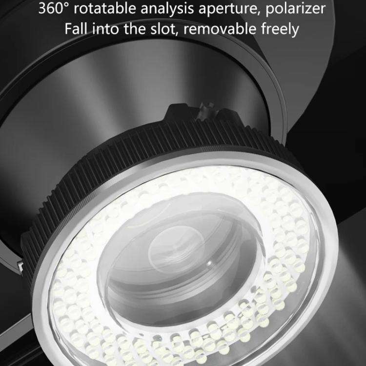 MaAnt MY-038 Cell Phone Repair Microscope Ring Polarized LED Light Source Lamps 96 Beads Anti-Gla...