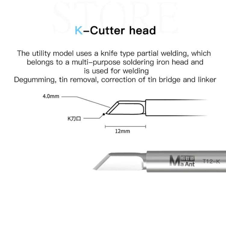 MaAnt T12-K Lead-Free Soldering Iron Tip