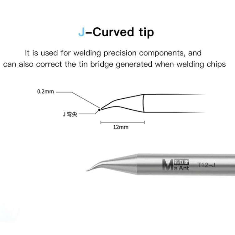 MaAnt T12-J Lead-Free Soldering Iron Tip