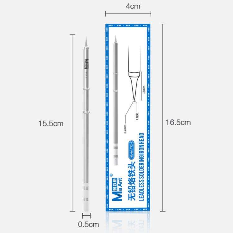 MaAnt T12-J Lead-Free Soldering Iron Tip