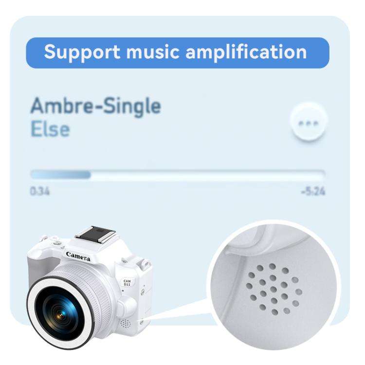 48 Million Pixel 2K Ultra HD Mini Digital Portable Camera, Color: White