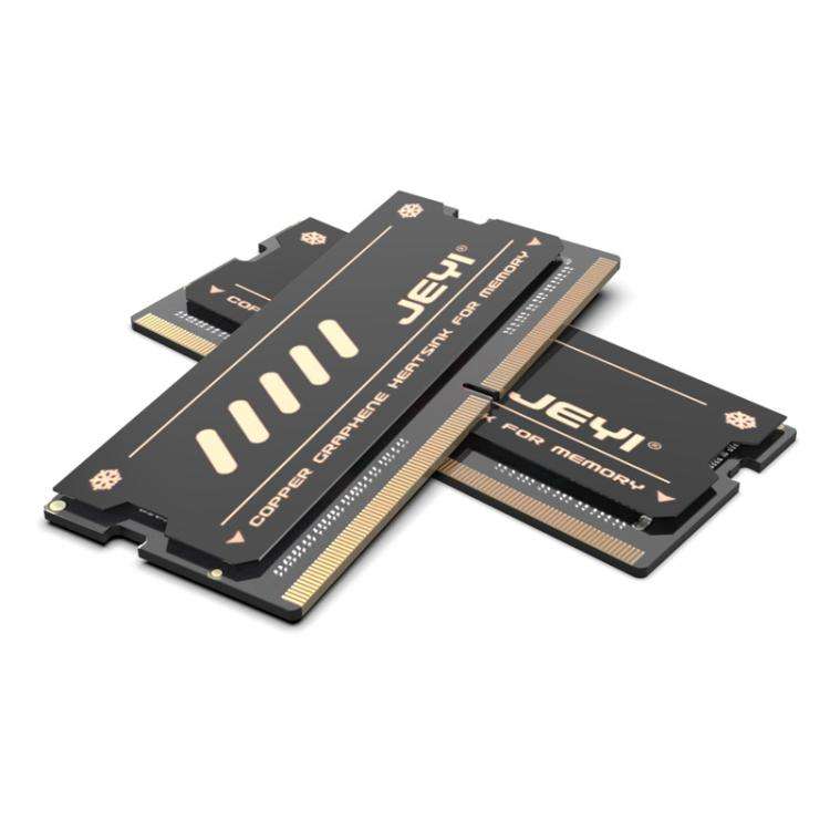 2pcs /Pack JEYI Pure Copper Graphene Laptop Memory Heatsink Radiator for DDR5 DDR4 DDR3(NB-CG)