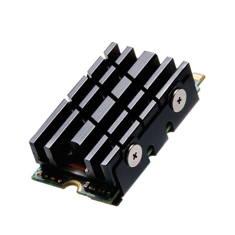 FinalCool  M.2 2242 SSD Solid State Drive Heat Sink Aluminum Radiator(Black)