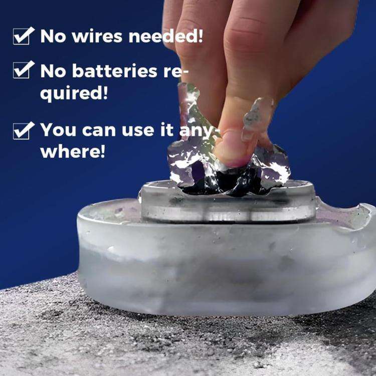 Razor Rinser No Batteries Need Save Water Shaver Cleaner(Transparent)