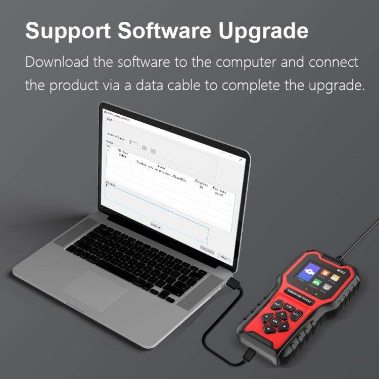 M302 Car Oil Reset Code Reader Automotive Maintenance Light Zero Reset Fault Diagnosis Tool