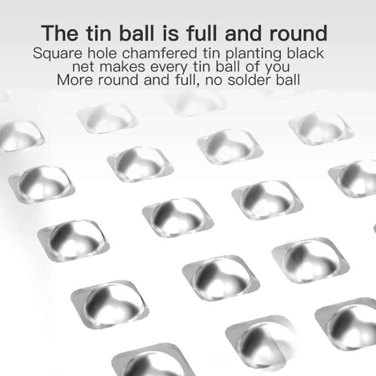 MaAnt Multifunctional Universal Net High Temperature 0.3/0.35/0.4/0.5 Pitch Square Hole Round Cor...