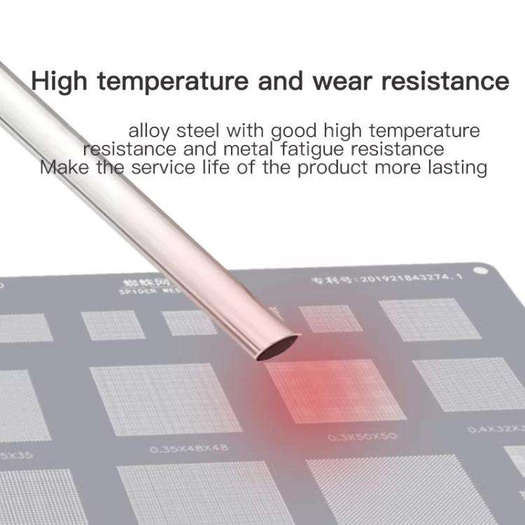 MaAnt Multifunctional Universal Net High Temperature 0.3/0.35/0.4/0.5 Pitch Square Hole Round Cor...