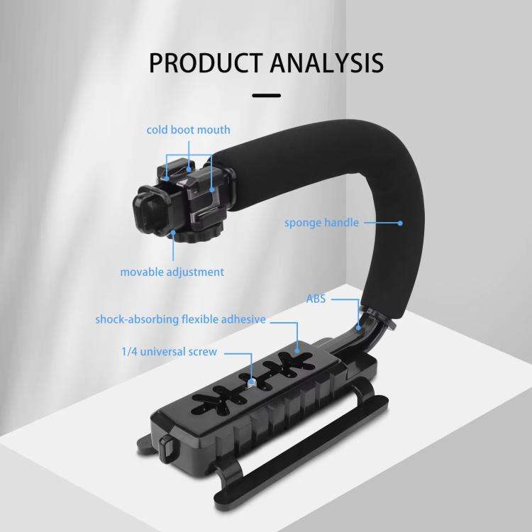 For DJI Flip CQT  U-shape Handheld Stabilizer Kit For Cinematic Shots, Wedding Videography & Dail...