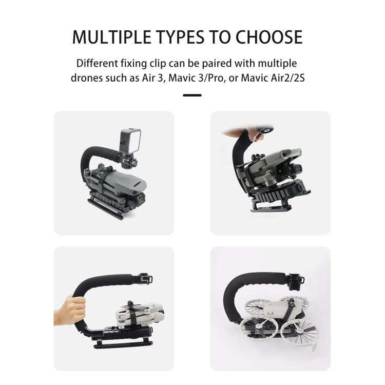 For DJI Flip CQT  U-shape Handheld Stabilizer Kit For Cinematic Shots, Wedding Videography & Dail...