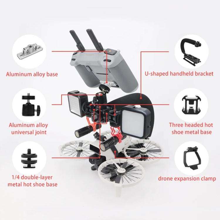 For DJI Flip CQT  U-shape Handheld Stabilizer Kit For Cinematic Shots, Wedding Videography & Dail...