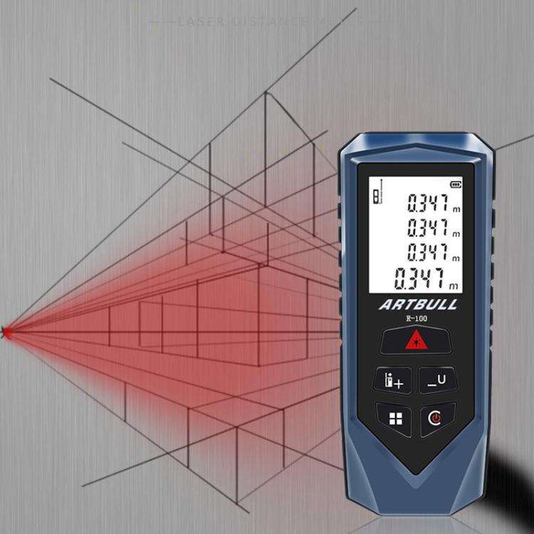 ARTBULL Handheld Infrared Laser Distance Meter Electronic Ruler(100m)