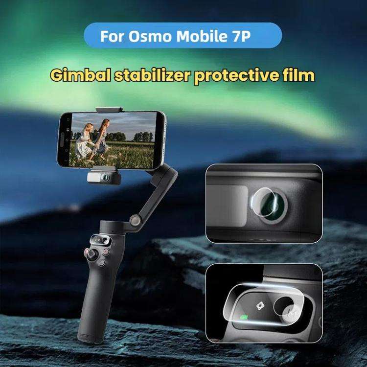 For DJI OSMO Mobile 7 / 7P Stabilizer Screen Protector Protective Film 2sets /Pack