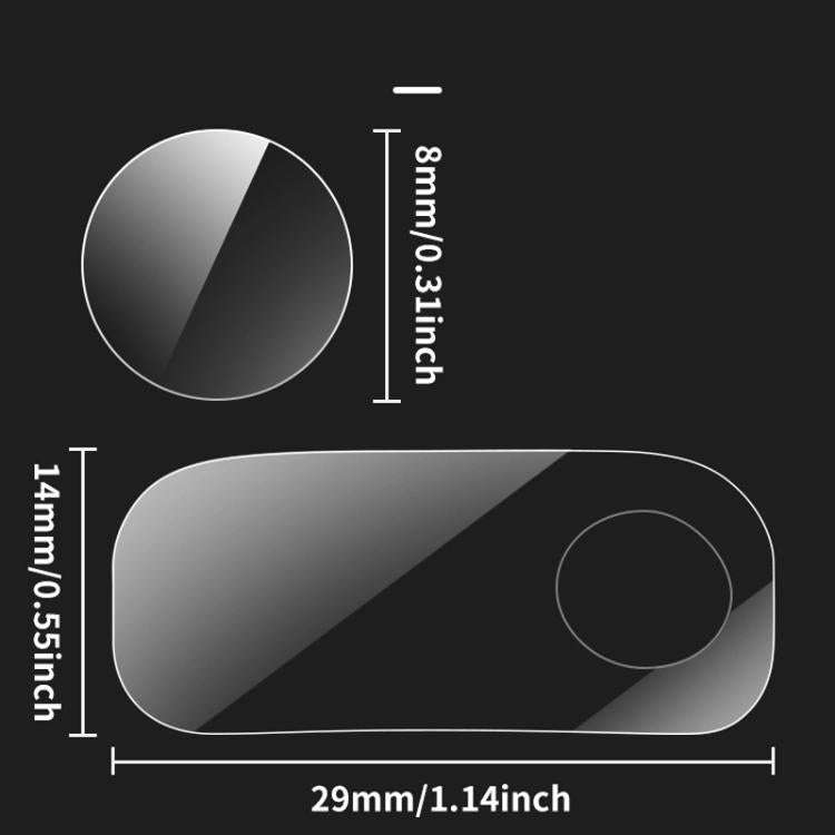 For DJI OSMO Mobile 7 / 7P Stabilizer Screen Protector Protective Film 2sets /Pack
