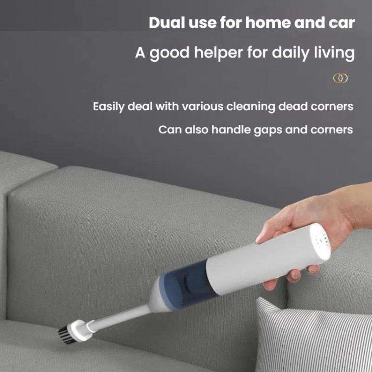 Portable Wireless Car Vacuum Cleaner Small Chargeable Handheld Wet / Dry Large Suction Household ...