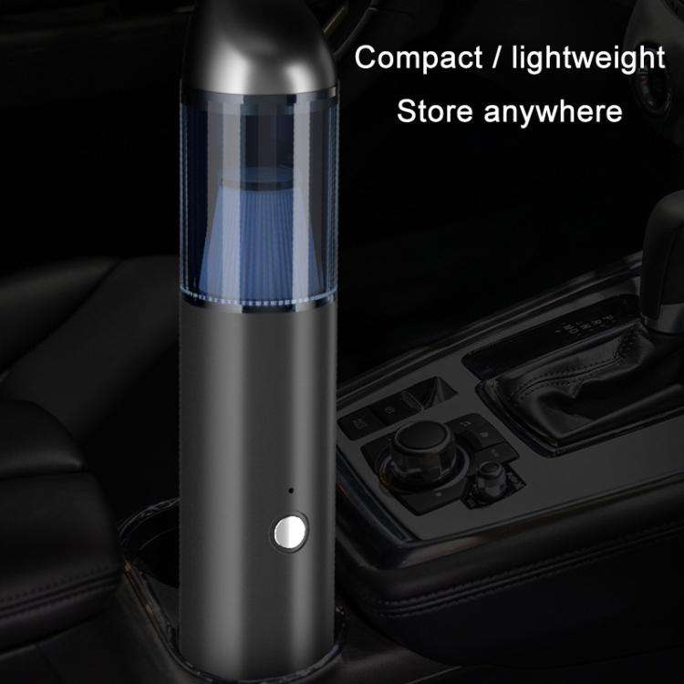 Portable Wireless Car Vacuum Cleaner Small Chargeable Handheld Wet / Dry Large Suction Household ...