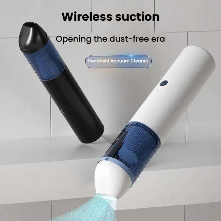 Portable Wireless Car Vacuum Cleaner Small Chargeable Handheld Wet / Dry Large Suction Household ...