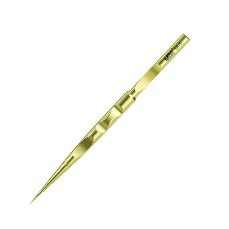 MaAnt Titanium Tweezers Antistatic Small Clip Bird Nest Hair Picking Pink Prick Clip Repair Tool(...