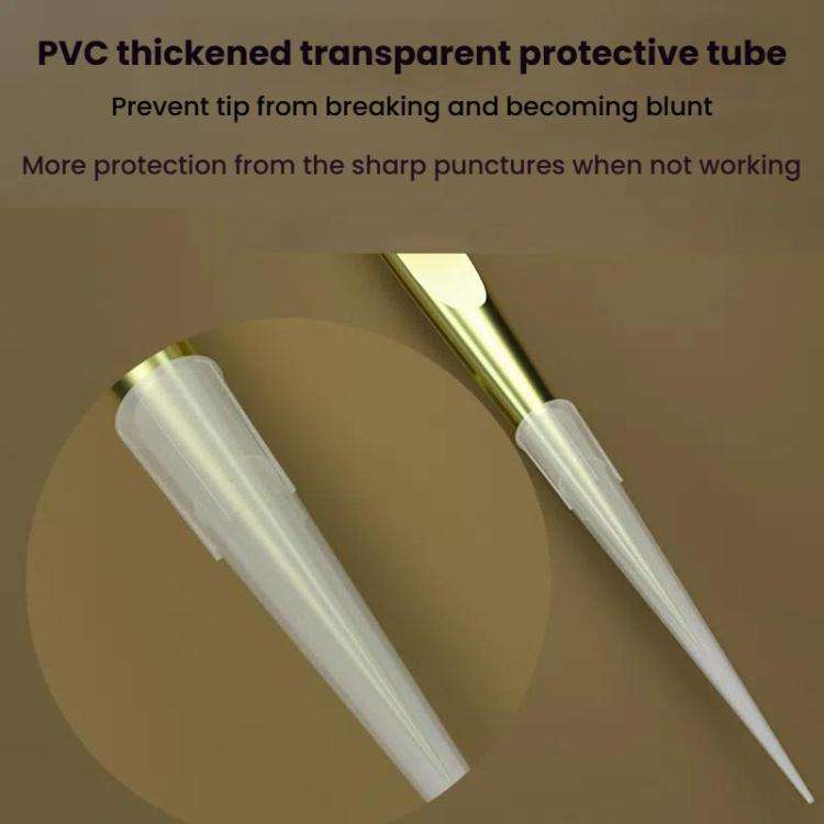 MaAnt Titanium Tweezers Antistatic Small Clip Bird Nest Hair Picking Pink Prick Clip Repair Tool(...