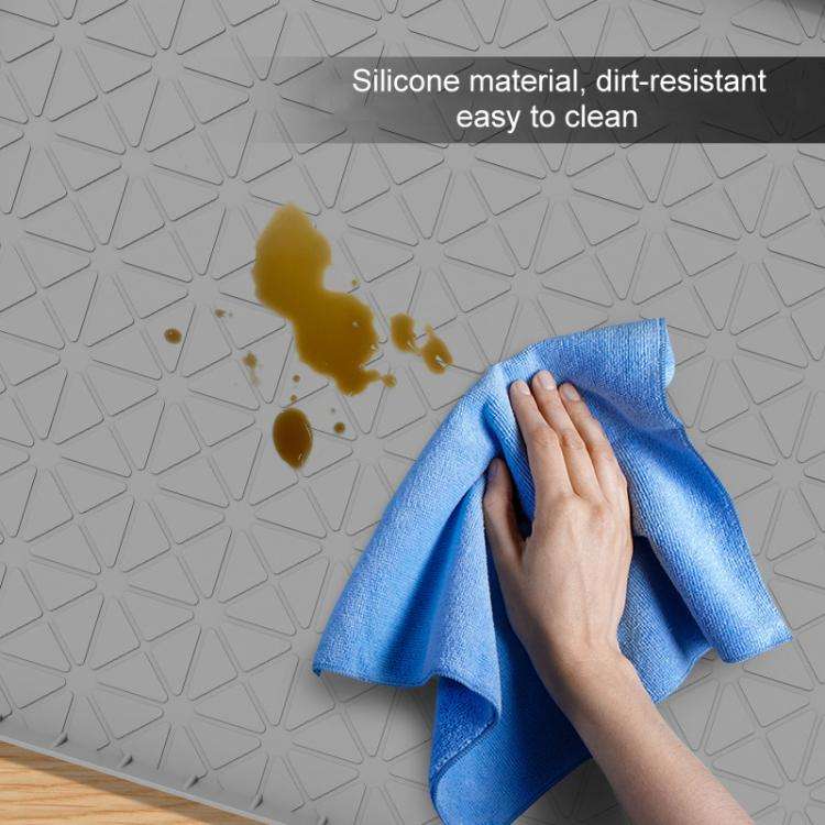 86 x 56 x 2.5cm Kitchen Under Sink Waterproof Anti-Slip Anti-Grease Heat Insulation Drainage Mats...