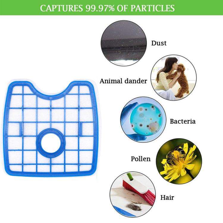 For Philips FC8972 8974 8976  Robot Vacuum Cleaner Filter Replacement Parts
