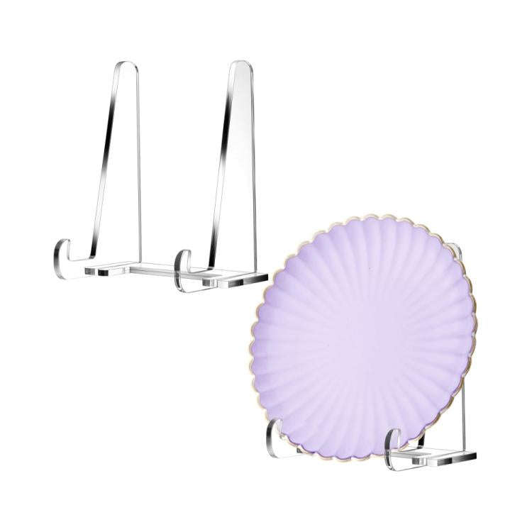 Acrylic Photo Frame Book Picture Plate Stand, Specifications: 1set