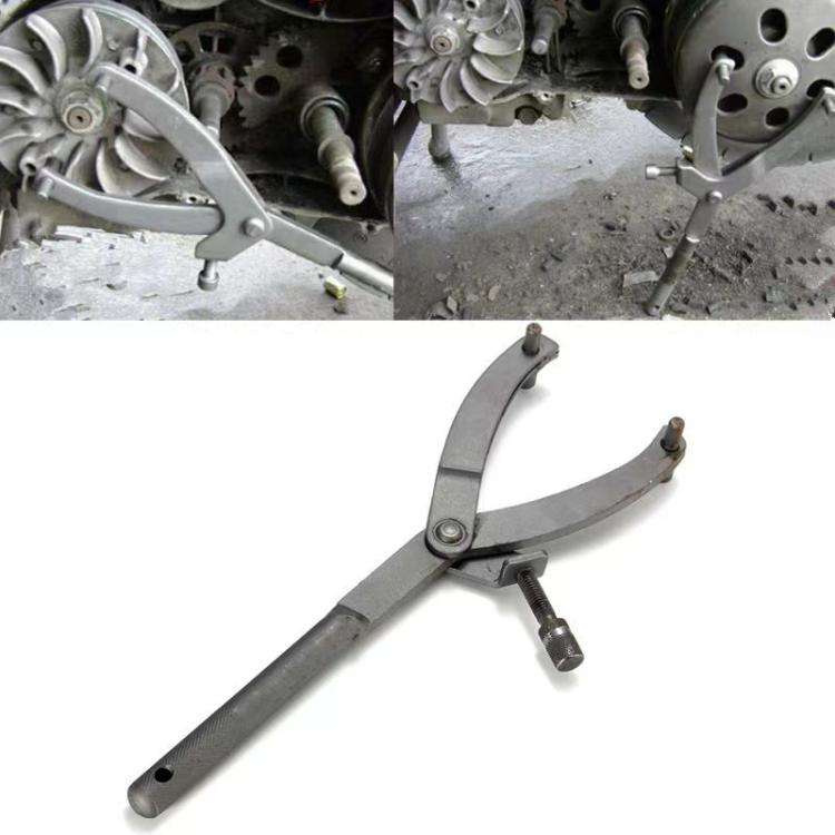 Motorcycle Scooter Flywheel Wrench Belt Pulley Disc Magneto Clutch Removal and Installation Fixin...