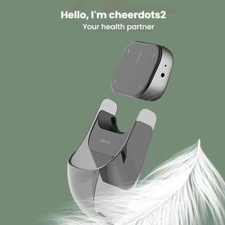 Cheerdots 2 Smart Magnetic Split Air Mouse Wireless Charging Bluetooth Dual Mode Mouse, Color: Da...