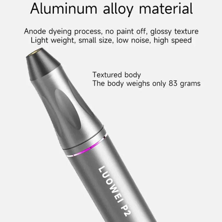 LUOWEI P2 With 8 Grinding Heads Intelligent Grinding Pen Handheld Small Electric Grinding and Eng...