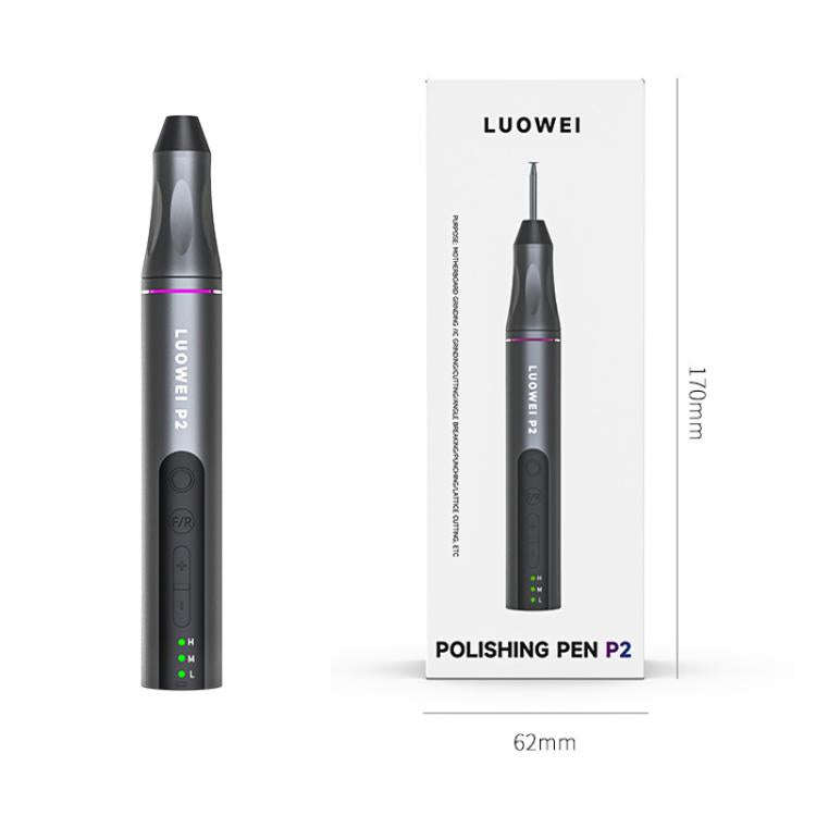 LUOWEI P2 With 8 Grinding Heads Intelligent Grinding Pen Handheld Small Electric Grinding and Eng...