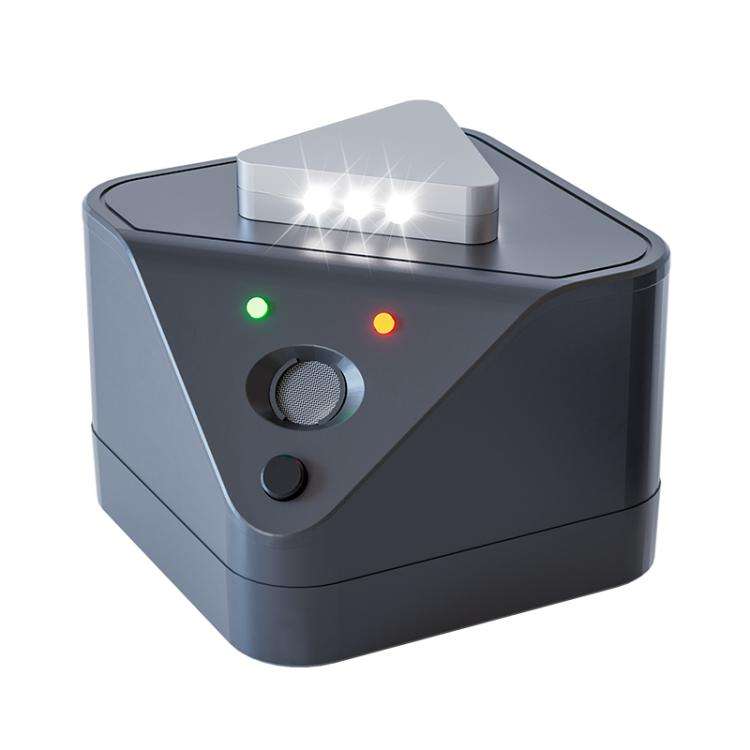 XY-005 Indoor 360-Degree Sonic Mouse Repeller Multifunctional Insect Repeller, Size: EU Plug(Black)
